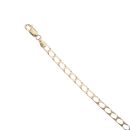 9ct Yellow Gold Curb Bracelet 7.5"