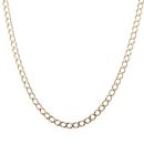 9ct Yellow Gold Curb Chain 22"