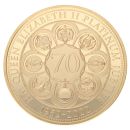 2022 5oz Elizabeth II Her Majesty The Queens Platinum Jubilee 1952-2022 Guernsey Coin