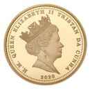 2020 The 75th Anniversary of VE Day 5 Pounds Tristan Da Cunha Coin Proof Boxed