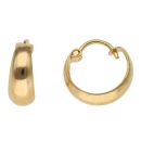 22ct Yellow Gold Basket Hoop Earrings