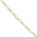 9ct Yellow Gold Figaro Chain 20"
