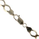 9ct Yellow Gold Curb Chain 22"
