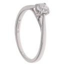 18ct White Gold 0.40ct Brilliant Cut Diamond Solitaire Ring