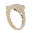 9ct Yellow Gold Patterned Signet Ring