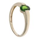 9ct Yellow Gold Green Tourmaline Ring