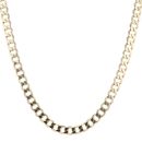 9ct Yellow Gold Curb Chain 20"