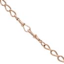 9ct Rose Gold Albert Chain 24"
