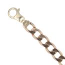 9ct Yellow Gold Curb Bracelet 8"