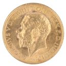 1915 George V Large Head UK Full Sovereign Coin