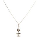 9ct Yellow Gold Rennie Mac Double Heart Pendant And Chain 18"