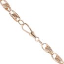 9ct Rose Gold Tulip Chain 20"
