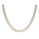 9ct Yellow Gold Curb Chain 22"