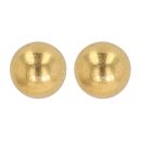 22ct Yellow Gold Ball Stud Earrings