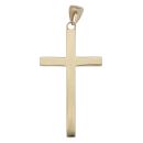 9ct Yellow Gold Cross Pendant