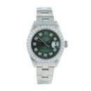 Rolex Custom Oyster Perpetual Date Pre Owned Watch Ref 69190