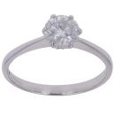 Platinum 1.00ct Brilliant Cut Diamond Solitaire Ring