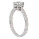 Platinum 0.70ct Brilliant Cut Diamond Solitaire Ring