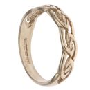 9ct Yellow Gold Celtic Wedding Band 3mm