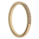 18ct Yellow Gold 0.05ct Brilliant Cut Diamond Eternity Ring