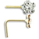 9ct Yellow Gold Nose Stud