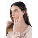 9ct White Gold 0.55ct Emerald Cut Lab Grown Diamond Ring