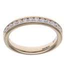 9ct Yellow Gold 0.50ct Brilliant Cut Lab Grown Diamond Eternity Ring