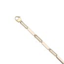 9ct Yellow Gold Fancy Bracelet 7.5"