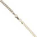 9ct Yellow Gold Curb Chain 20"