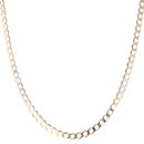 9ct Yellow Gold Curb Chain 20"