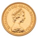 1982 Elizabeth II Decimal Portrait UK Full Sovereign Coin