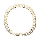 9ct Yellow Gold Curb Bracelet 8"