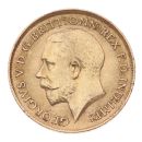 1912 George V Large Head UK Half Sovereign Coin