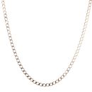 9ct Yellow Gold Curb Chain 18"