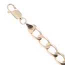 9ct Yellow Gold Curb Bracelet 9"