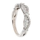 Vera Wang 18ct White Gold 0.45ct Vera Wang Love Diamond Ring