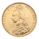 1893 Victoria Jubilee Head Australia Full Sovereign Coin