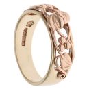 9ct Yellow And Rose Gold Tree Of Life Clogau Ring