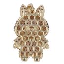 14ct Yellow Gold Purple Gemstone Bunny Pendant