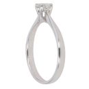 18ct White Gold 0.33ct Brilliant Cut Diamond Solitaire Ring