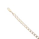 9ct Yellow Gold Curb Bracelet 7.5"