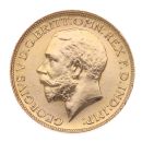 1925 George V Small Head UK Full Sovereign Coin