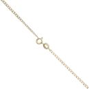 9ct Yellow Gold Cubic Zirconia Rennie Mac Pendant and Chain 18"