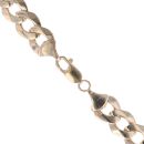 9ct Yellow Gold Curb Chain 22"