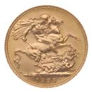 1925 George V Large Head UK Full Sovereign Coin