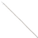 9ct White Gold 2.00ct Diamond Tennis Bracelet 7"