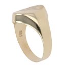 14ct Yellow Gold Patterned Signet Ring