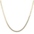 18ct Yellow Gold Curb Chain 22"