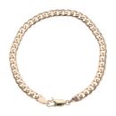 9ct Yellow Gold Curb Bracelet 8"