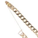 9ct Yellow Gold Curb Bracelet 9"
